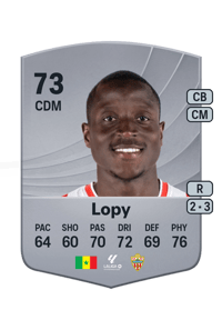 Dion Lopy Common 73 OVR