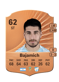 Mateo Bajamich Rare 62 OVR