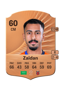 Saud Zaidan Rare 60 OVR