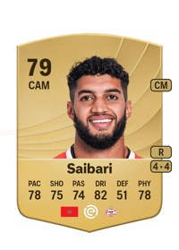 Ismael Saibari Common 79 OVR