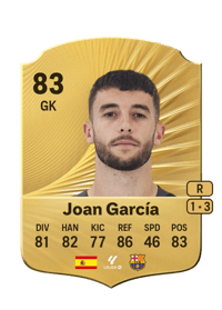 Joan García Rare 83 OVR
