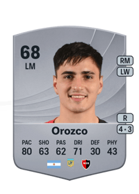 Franco Orozco Common 68 OVR