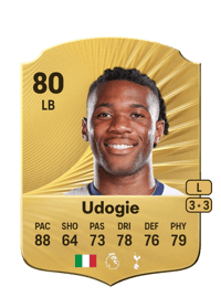 Destiny Udogie Rare 80 OVR