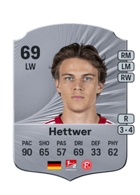 Julian Hettwer Rare 69 OVR