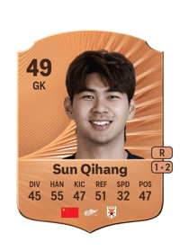 Sun Qihang Rare 49 OVR