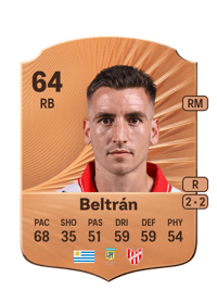 Emanuel Beltrán Rare 64 OVR
