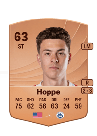 Matthew Hoppe Common 63 OVR