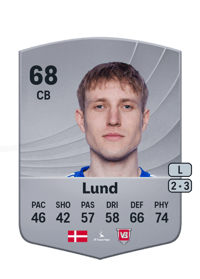 Valdemar Lund Common 68 OVR