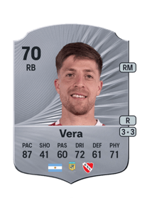 Federico Vera Rare 70 OVR