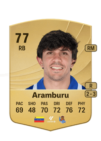 Jon Mikel Aramburu Common 77 OVR