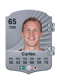 Adam Carlén Rare 65 OVR