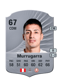 Jorge Murrugarra Rare 67 OVR