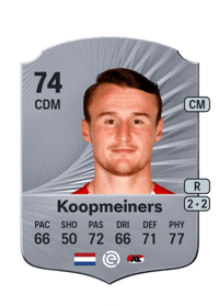Peer Koopmeiners Rare 74 OVR