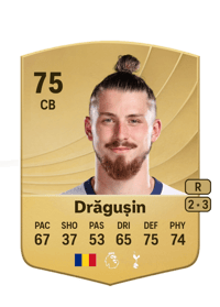 Radu Drăgușin Common 75 OVR