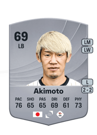 Takahiro Akimoto Common 69 OVR