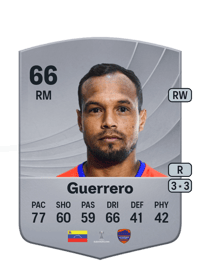 Raudy Guerrero Common 66 OVR