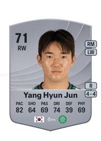 Yang Hyun Jun Common 71 OVR