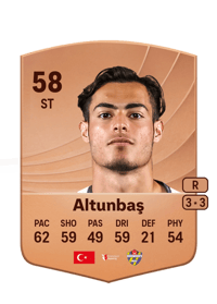 Metehan Altunbaş Common 58 OVR