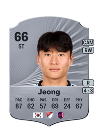 Sang Bin Jeong Rare 66 OVR