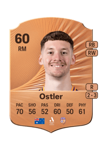 Trent Ostler Rare 60 OVR