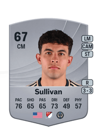 Quinn Sullivan Common 67 OVR
