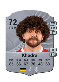 Reda Khadra Rare 72 OVR