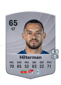 Jeredy Hilterman Common 65 OVR
