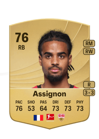 Lorenz Assignon Common 76 OVR