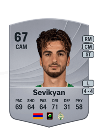 Edgar Sevikyan Common 67 OVR
