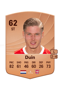 Jelle Duin Common 62 OVR
