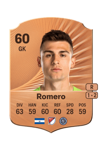 Tomás Romero Rare 60 OVR