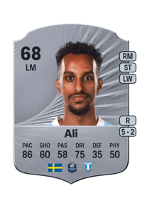 Taha Ali Rare 68 OVR
