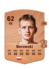 Filip Borowski Common 62 OVR