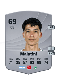 Julián Malatini Common 69 OVR