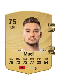 Ernest Muçi Common 75 OVR