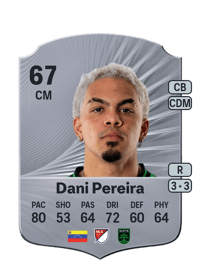 Dani Pereira Rare 67 OVR