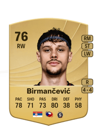 Veljko Birmančević Common 76 OVR