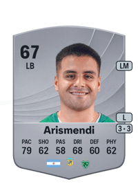 Yair Arismendi Common 67 OVR