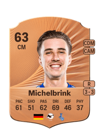 Jonas Michelbrink Rare 63 OVR