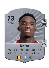 Mandela Keita Rare 73 OVR