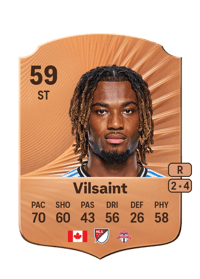 Jules-Anthony Vilsaint Rare 59 OVR
