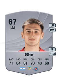 Joaquín Gho Common 67 OVR