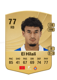 Omar El Hilali Common 77 OVR