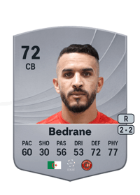 Abdelkader Bedrane Common 72 OVR