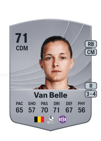 Shari Van Belle Common 71 OVR
