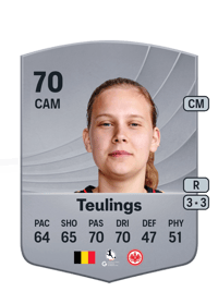 Jarne Teulings Common 70 OVR