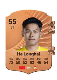 He Longhai Rare 55 OVR