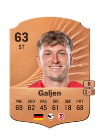 Dejan Galjen Rare 63 OVR