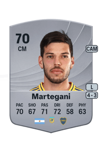 Agustín Martegani Common 70 OVR