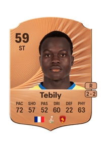 Hermann Tebily Rare 59 OVR